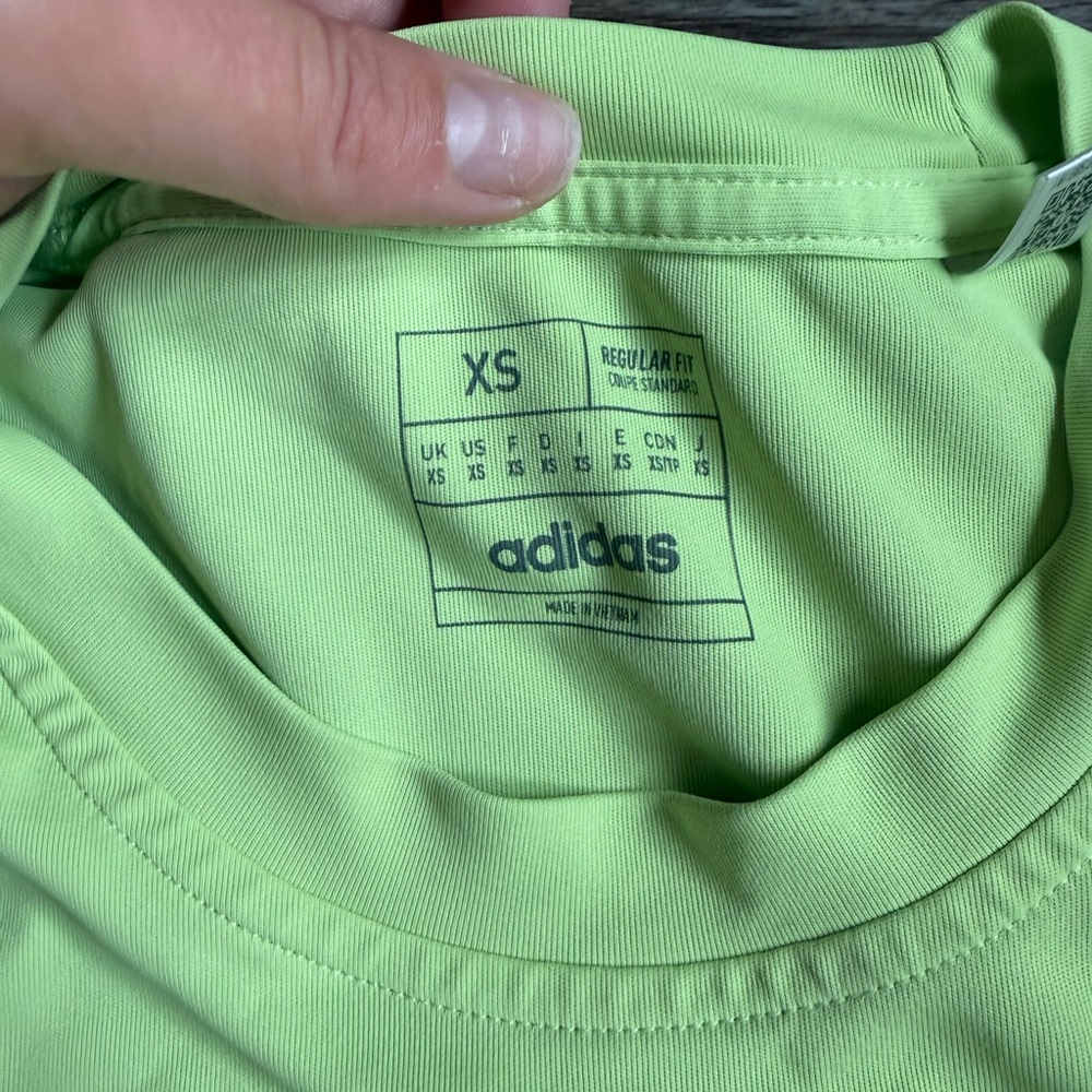 adidas Neon Short Sleeve Performance Tee - Picture 3 of 5